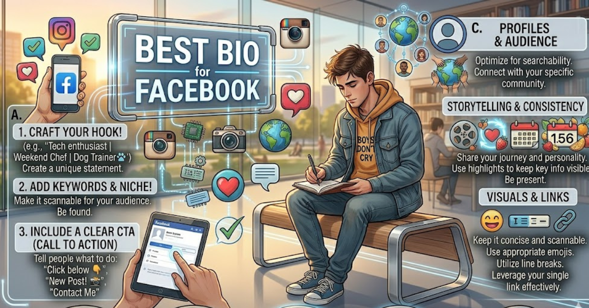 Best Bio for Facebook: Creative & Stylish Ideas