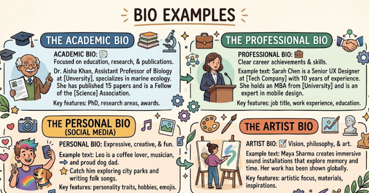 Best Bio Examples for Every Platform and Purpose