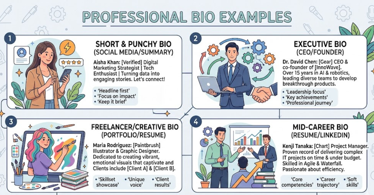 Professional Bio Examples That Make You Stand Out
