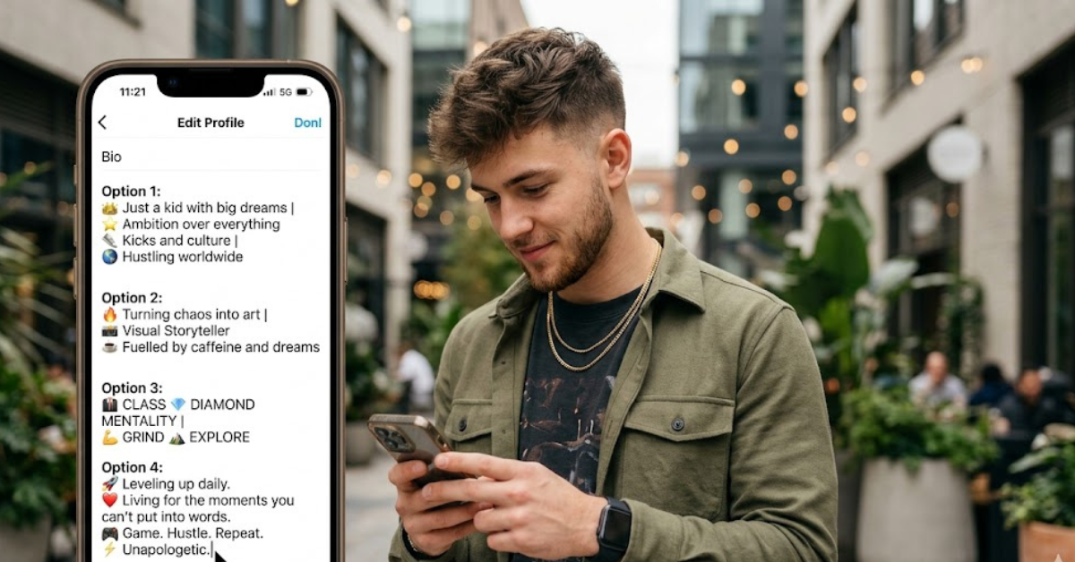 Instagram Bio for Boys Stylish: Best Ideas & Fonts