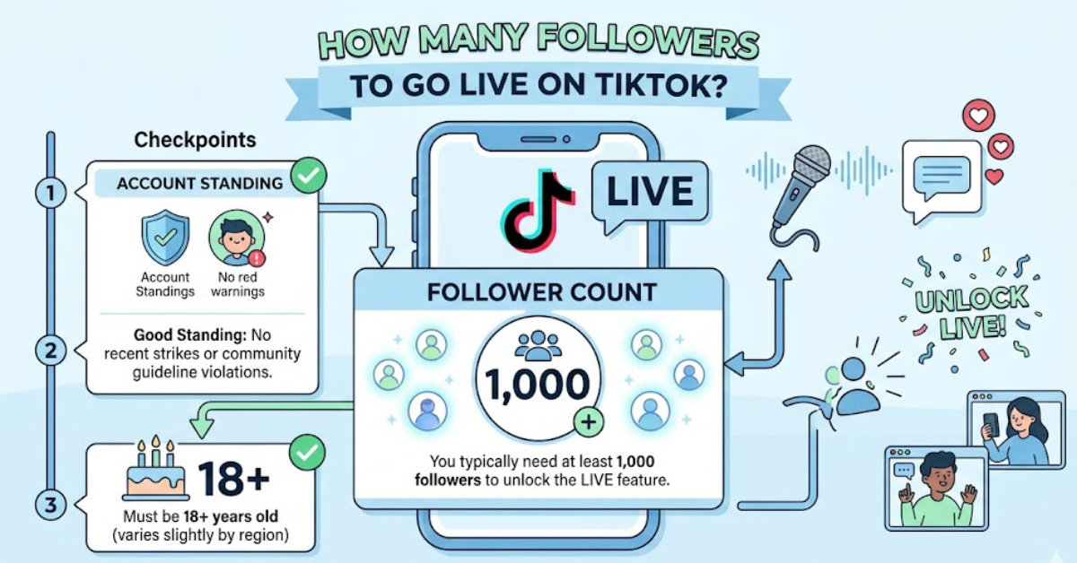 How Many Followers on TikTok to Go Live?