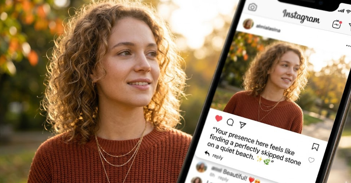 Unique Comment on Girl Pic for Instagram (Best Ideas)