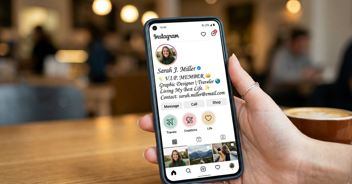 Instagram VIP Bio Stylish Font Ideas & Guide