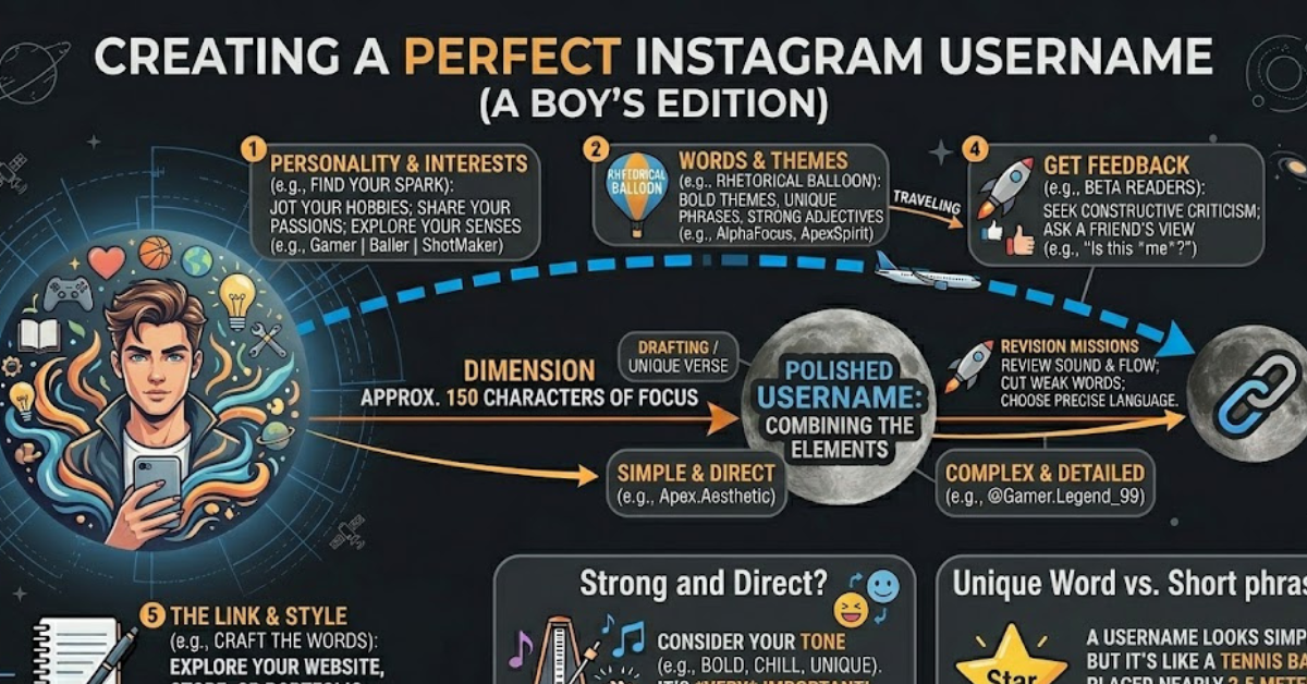 Instagram Username for Boys: Cool & Unique Ideas