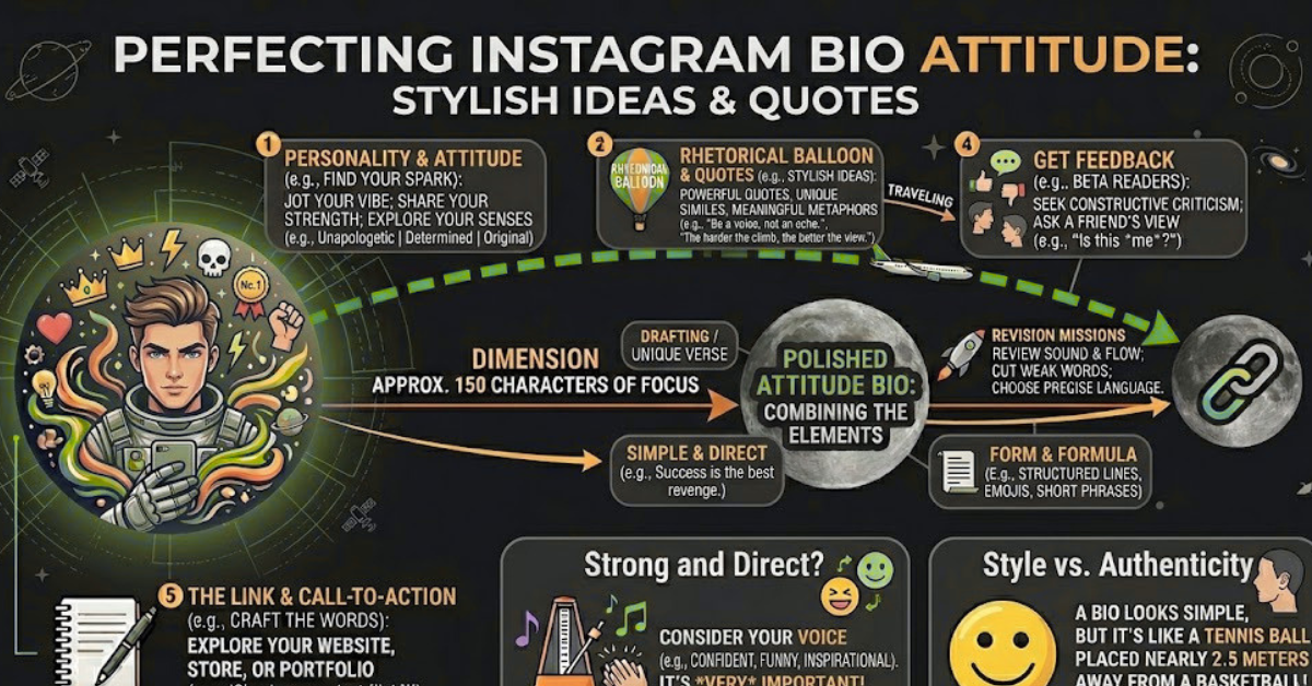 Instagram Bio Attitude: Stylish Ideas & Quotes