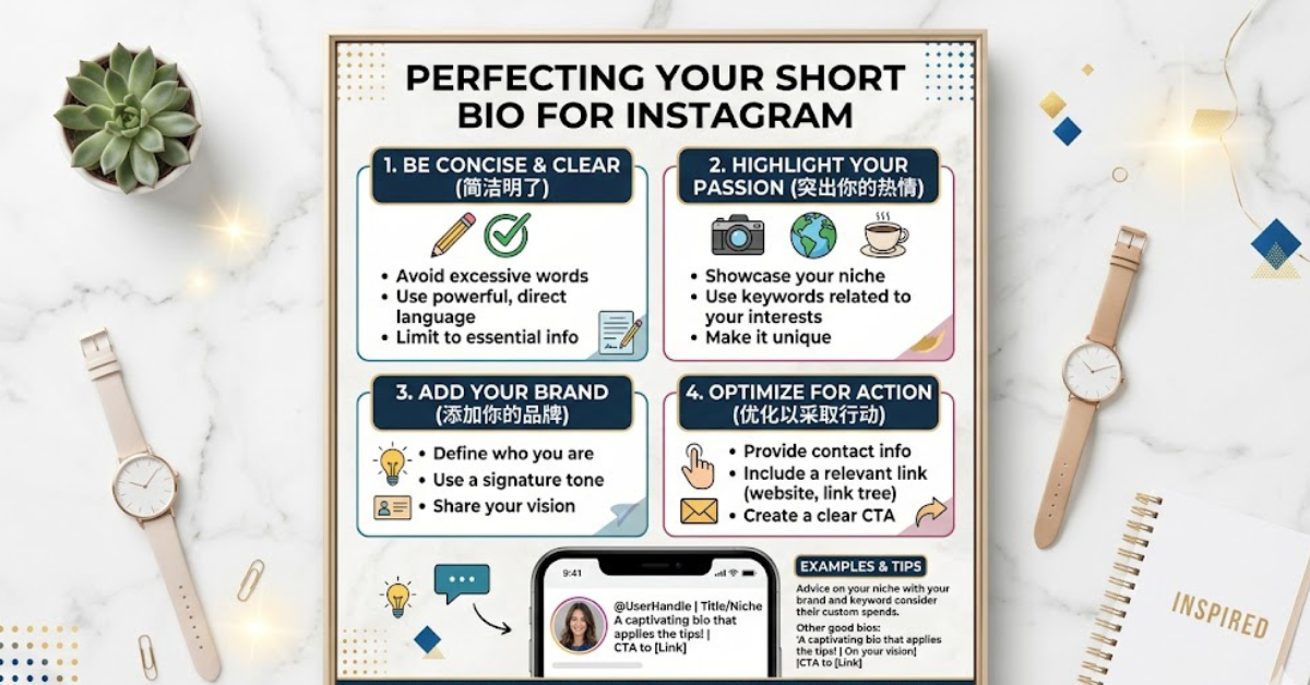 Short Bio for Instagram: Ideas & Examples