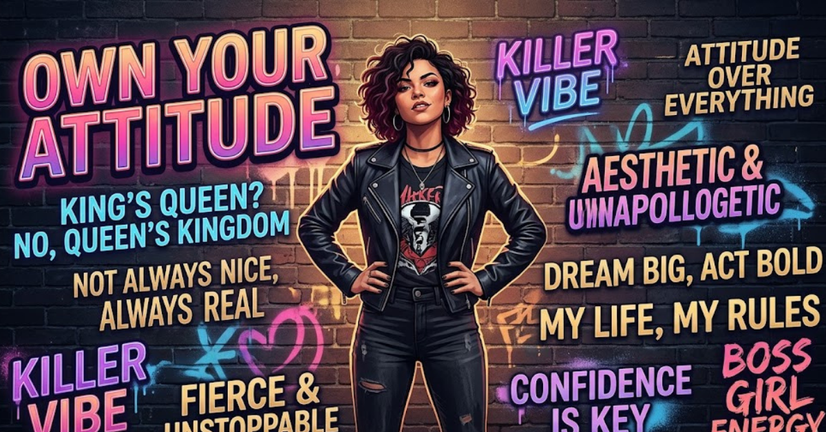 Killer Attitude Bio for Girls in English (Best Ideas)