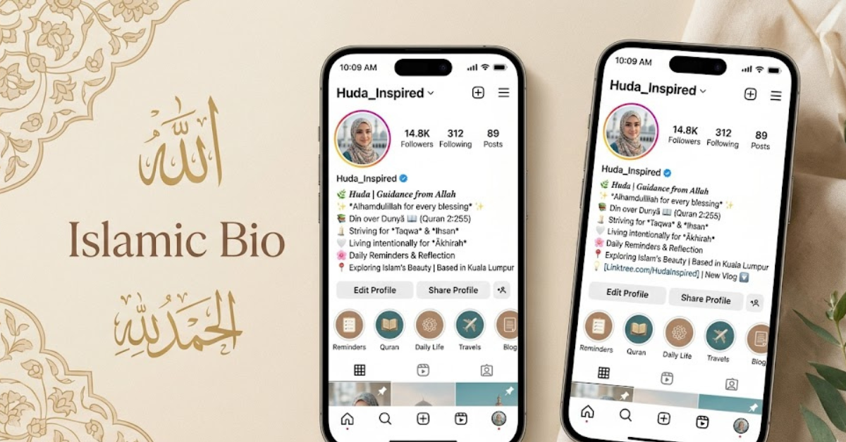 Islamic Bio for Instagram: Stylish, Short & Meaningful Ideas
