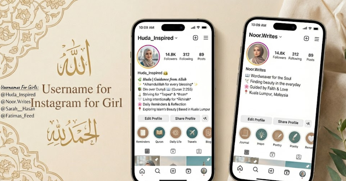 Best Username for Instagram for Girl Ideas