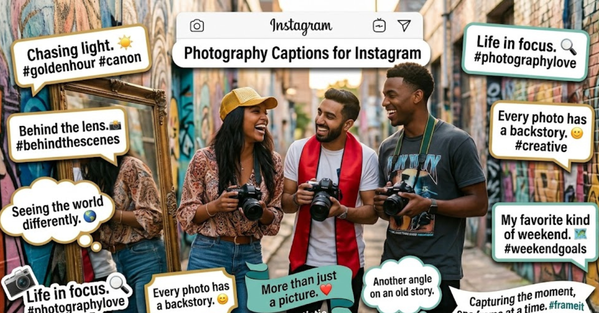 180+ Photography Captions for Instagram