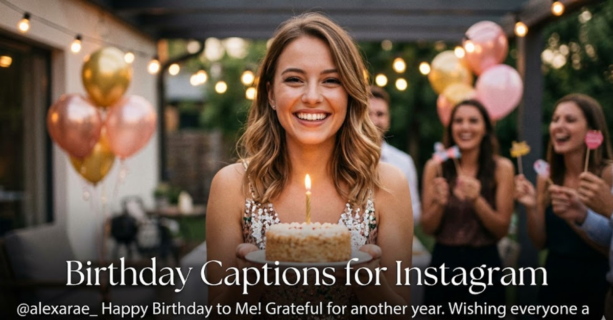Best Birthday Captions for Instagram in 2026