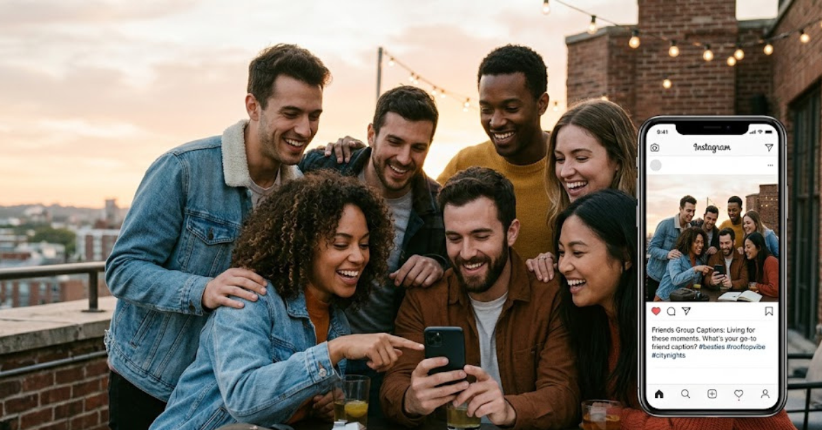 Best Friends Group Captions for Instagram