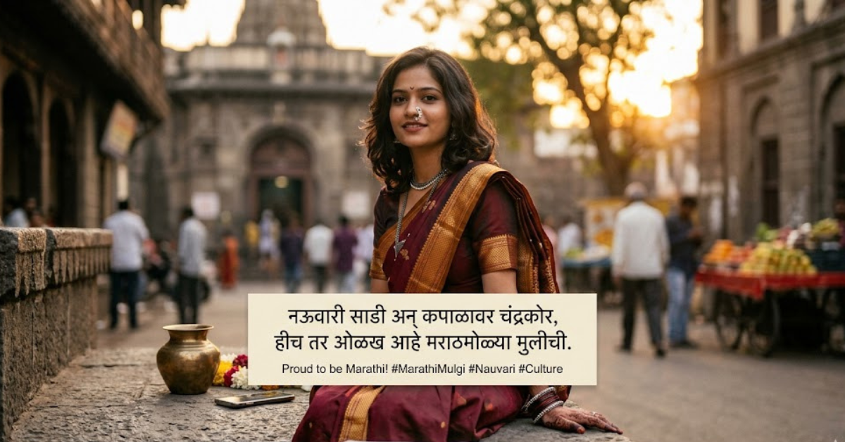 Best Marathi Mulgi Caption for Instagram