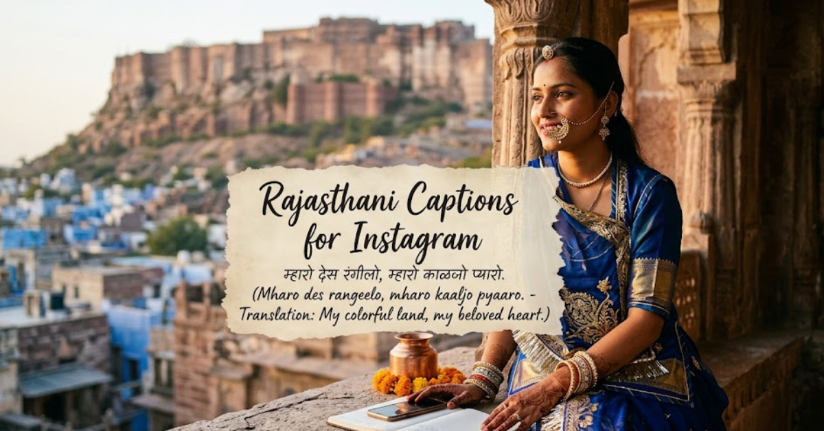 Best Rajasthani Captions for Instagram
