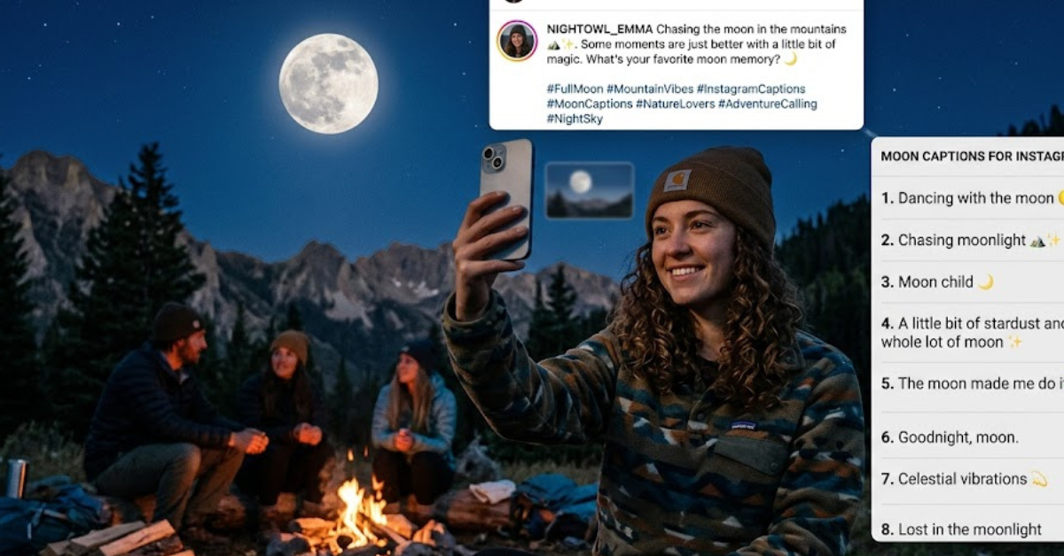Moon Captions for Instagram: Best Ideas for Every Mood