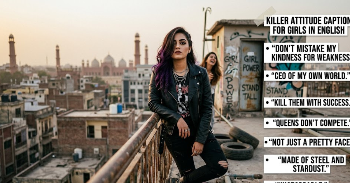 Killer Attitude Captions for Girls in English