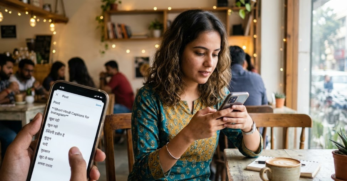 Short Hindi Captions for Instagram: Best Ideas & Styles