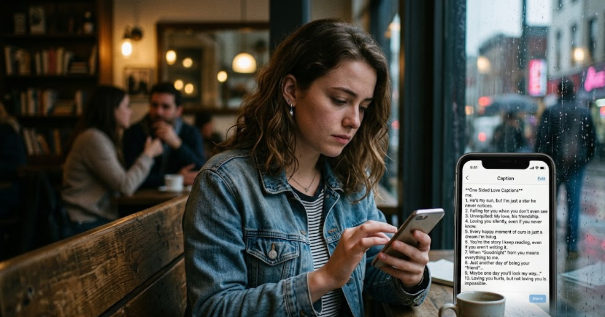 One Sided Love Captions for Instagram That Feel Real