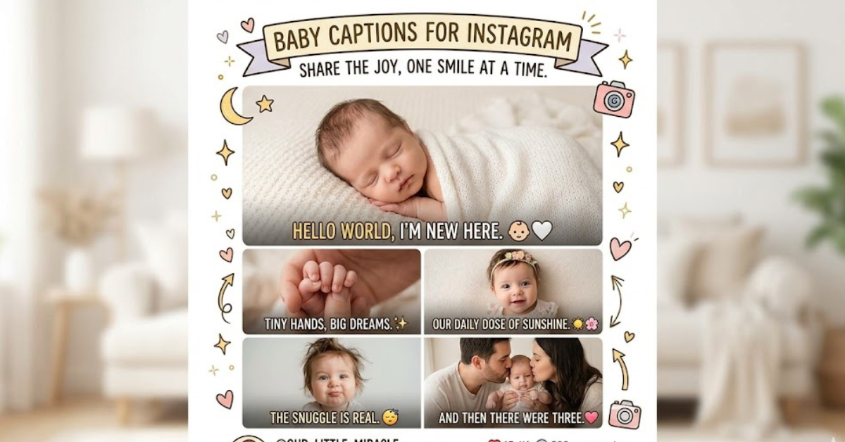 170+ Baby Captions for Instagram