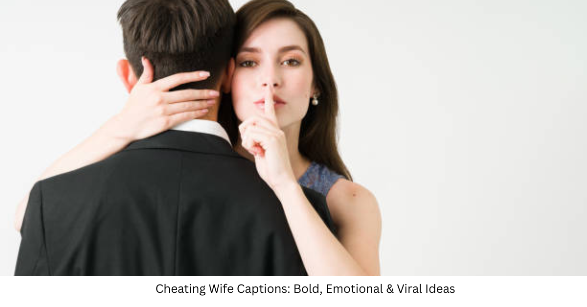 Cheating Wife Captions: Bold, Emotional & Viral Ideas