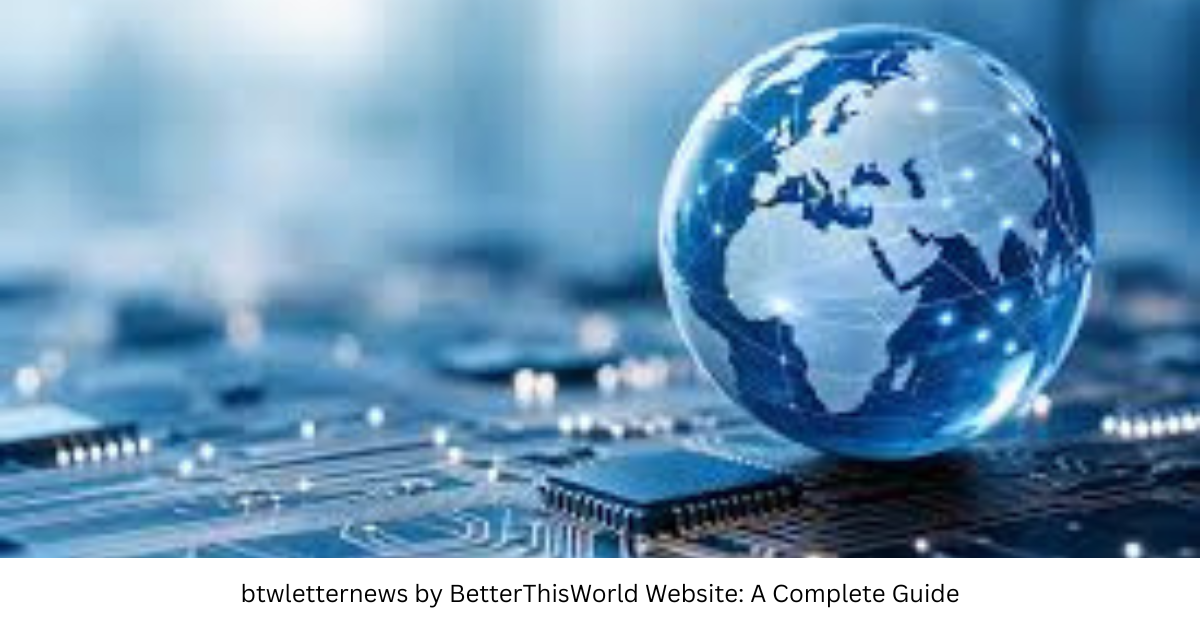 btwletternews by BetterThisWorld Website: A Complete Guide